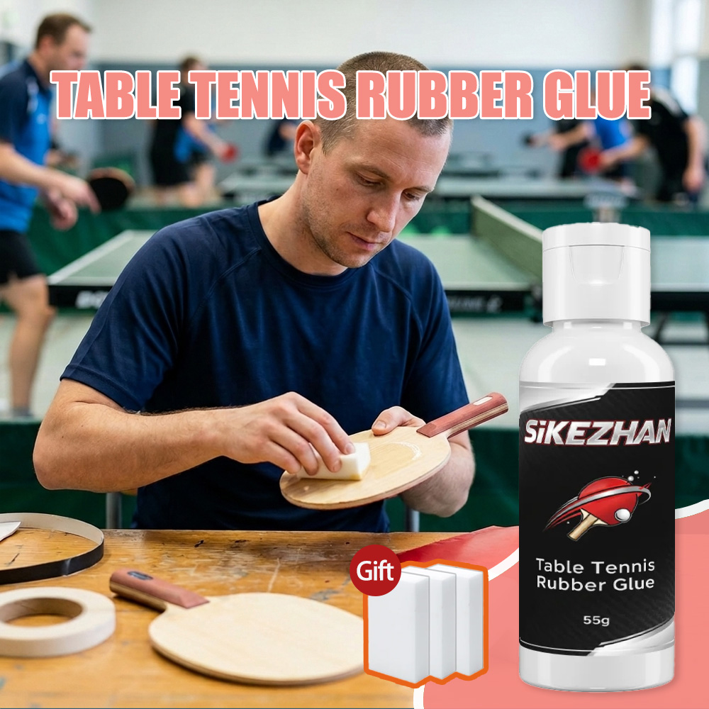 Table Tennis Bat - غراء مطاط تنس الطاولة 55G مع