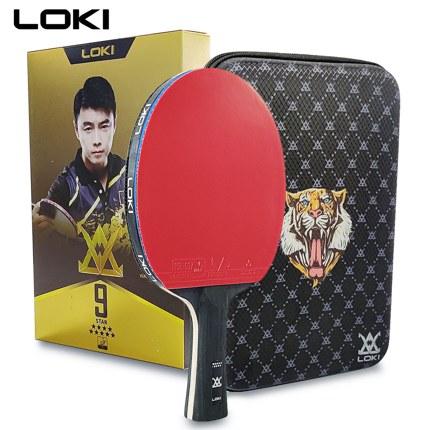 Table Tennis Zone - مضرب تنس طاولة LOKI 9 نجوم