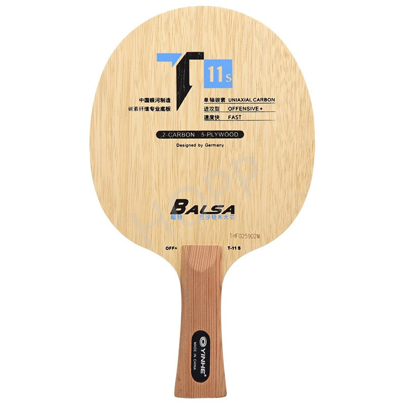 Table Tennis Review - YINHE T-11 T11S (كربون خفيف الوزن