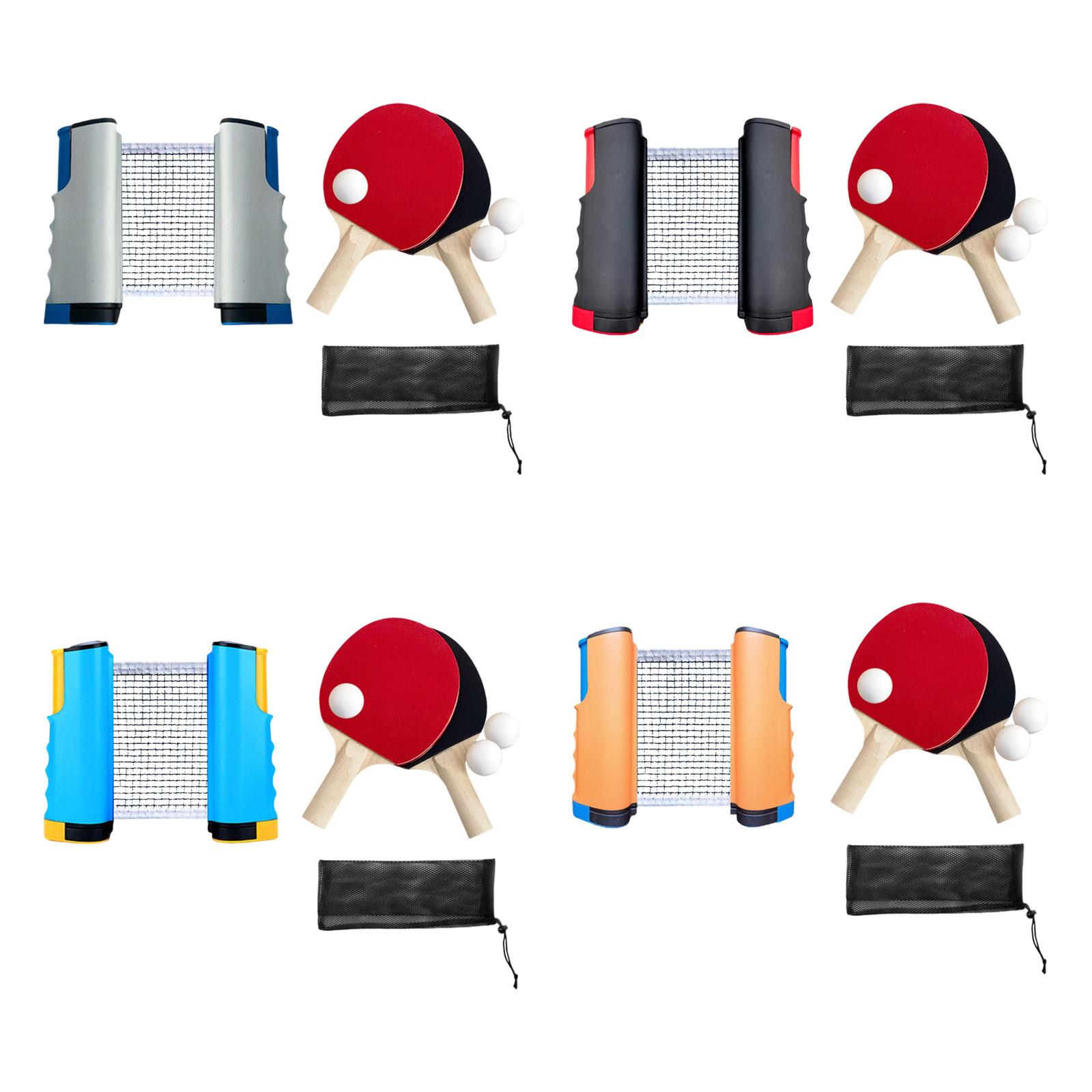 مجموعة مضارب تنس الطاولة مع شب - مراجعة Table Tennis Net Set وسعره