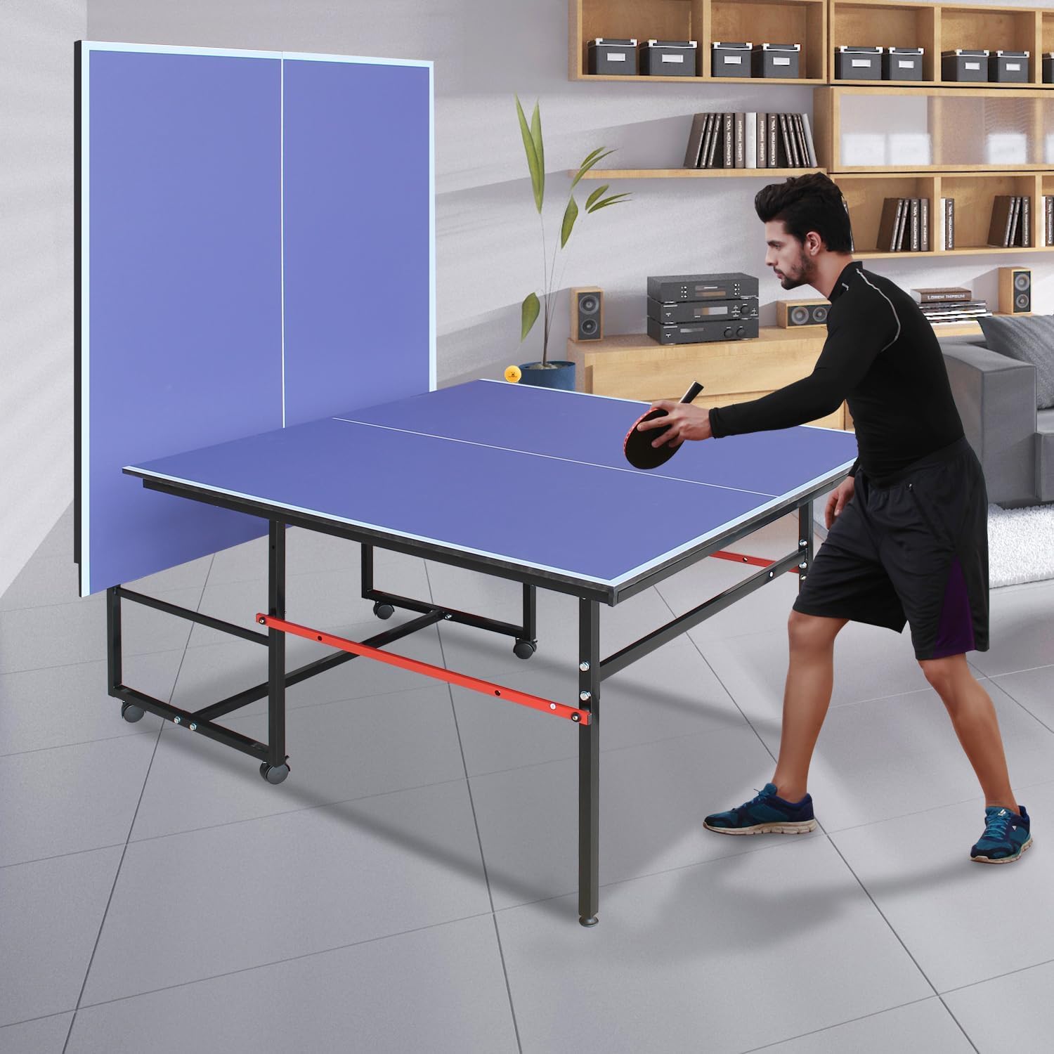 طاولة تنس طاولة محمولة بطول 8  - مراجعة Table Tennis Net Set وسعره