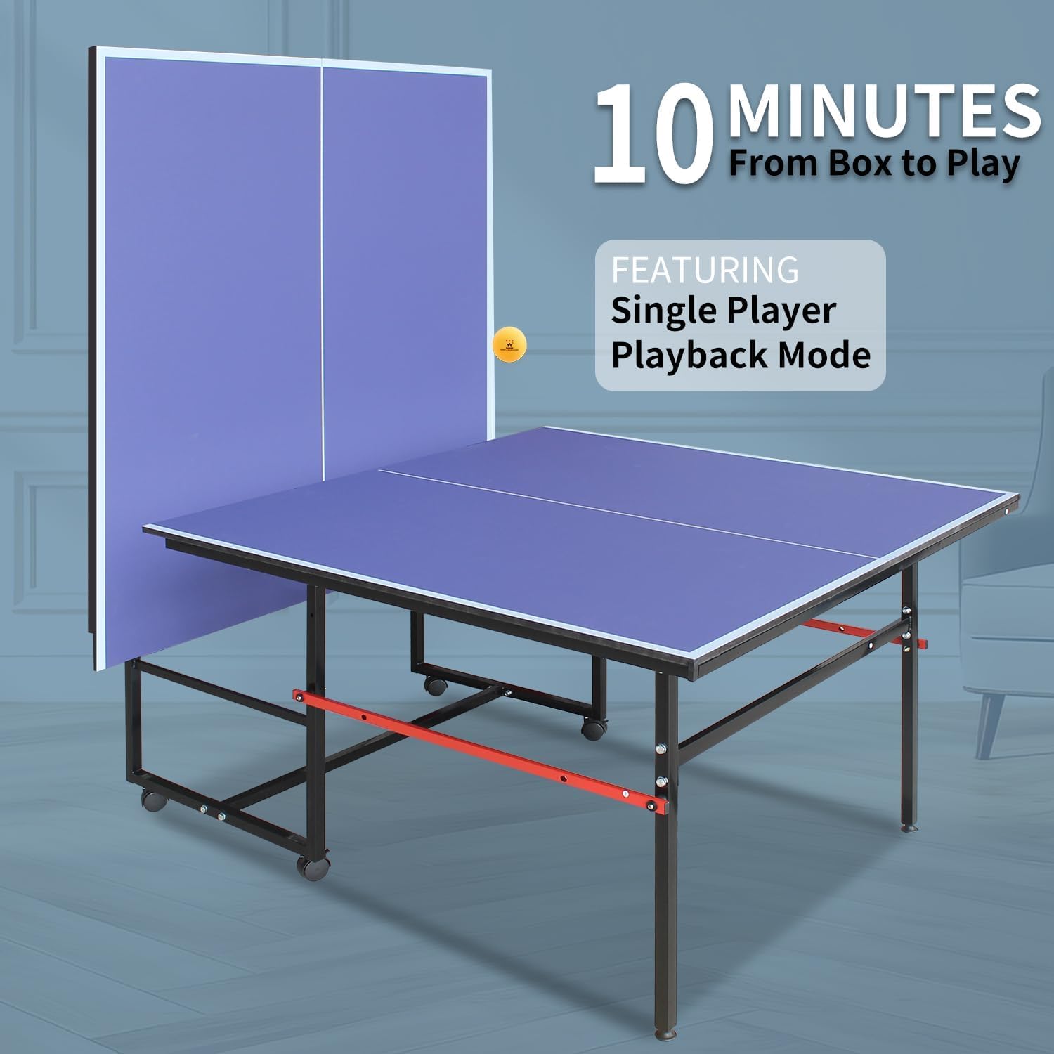 طاولة تنس طاولة محمولة بطول 8  - مراجعة Table Tennis Net Set وسعره