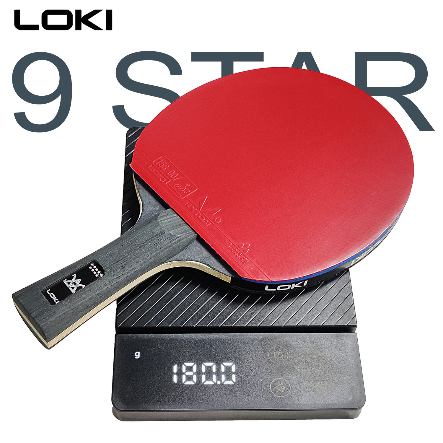 مضرب تنس طاولة LOKI 9 نجوم احت - مراجعة Table Tennis Zone وسعره