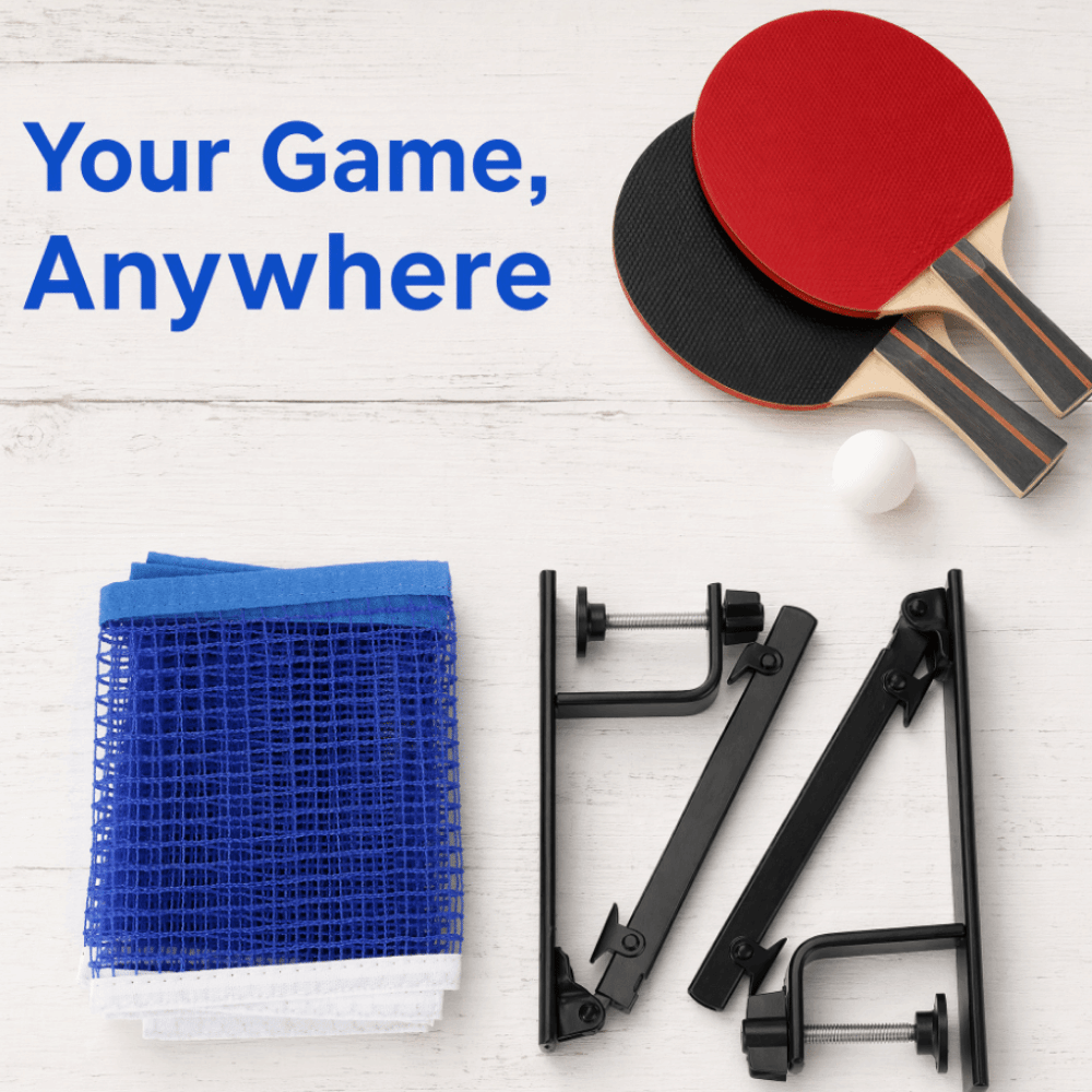 شبكة تنس طاولة احترافية من الن - مراجعة Table Tennis Net Set وسعره