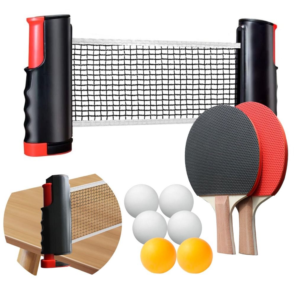 مجموعة شبكة تنس الطاولة القابل - مراجعة Table Tennis Net Set وسعره