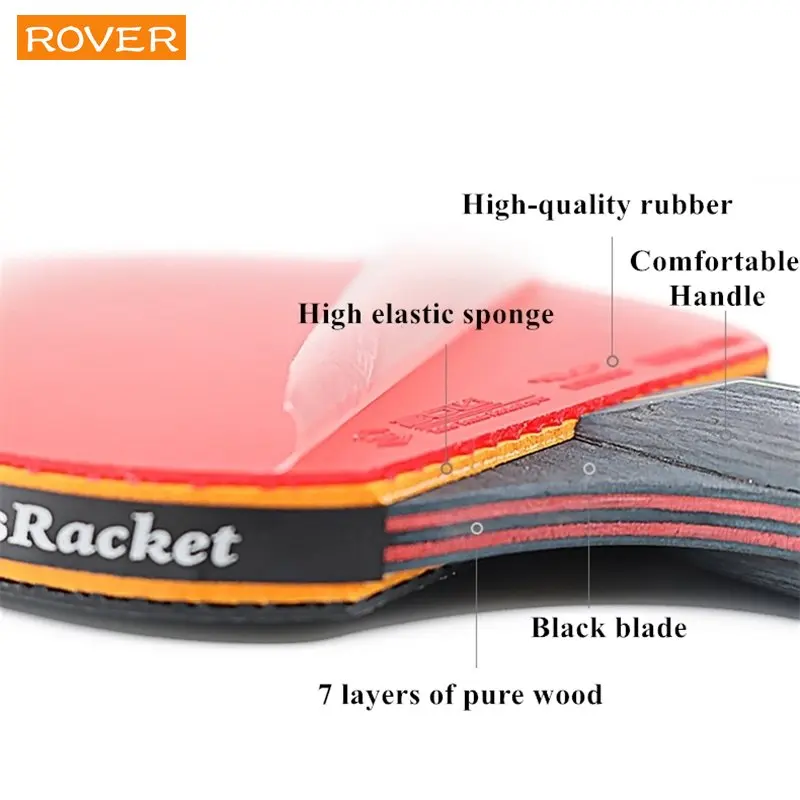 5/6 ستار مضرب تنس الطاولة 2 قط - مراجعة Table Tennis Review وسعره