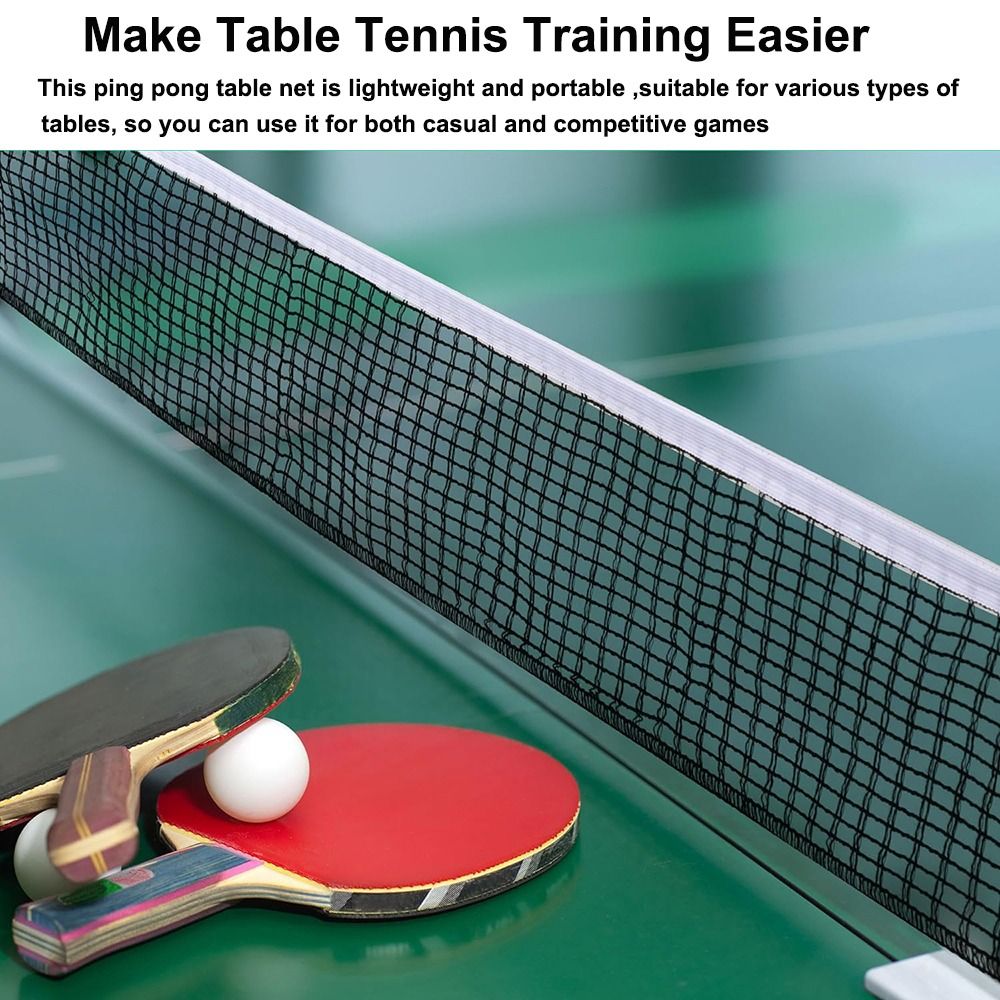 مجموعة شبكة تنس الطاولة القابل - مراجعة Table Tennis Net Set وسعره