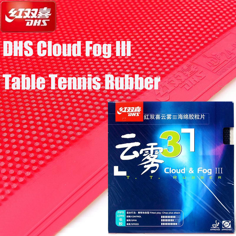 مطاط تنس الطاولة DHS Cloud & F - مراجعة Table Tennis Or Tennis Table وسعره