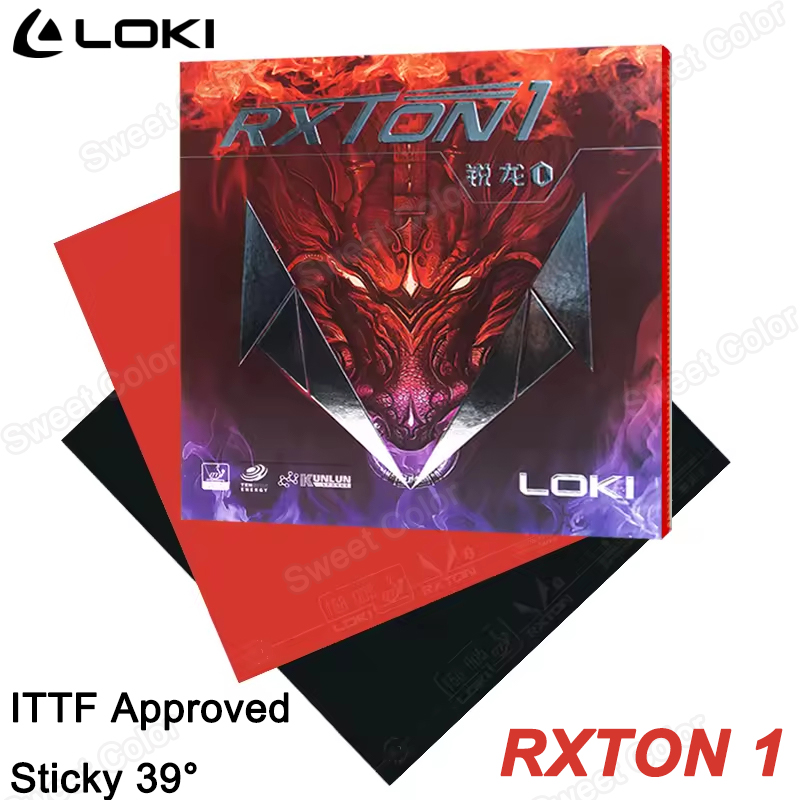 مطاط تنس الطاولة LOKI RXTON 1  - مراجعة Table Tennis Or Tennis Table وسعره