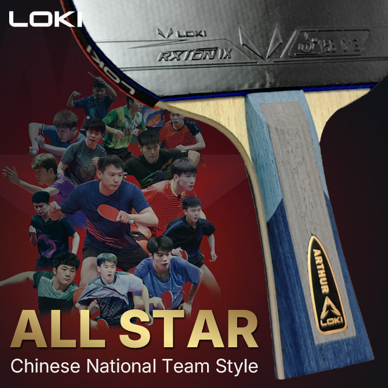 مضرب تنس الطاولة LOKI ALL STAR - مراجعة Table Tennis League وسعره